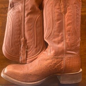 Men’s Twisted X Ostrich Boots Size 9 EE